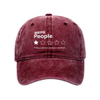 Japanese washed cap for daily wear