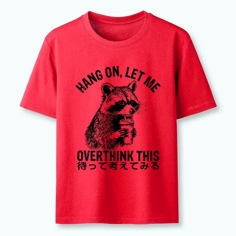 Kyoto-Lion Overthink Raccoon Classic T-Shirt