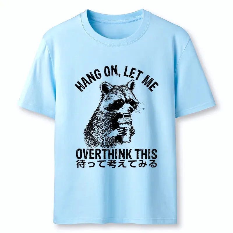 Kyoto-Lion Raccoon T-Shirt Free Shipping
