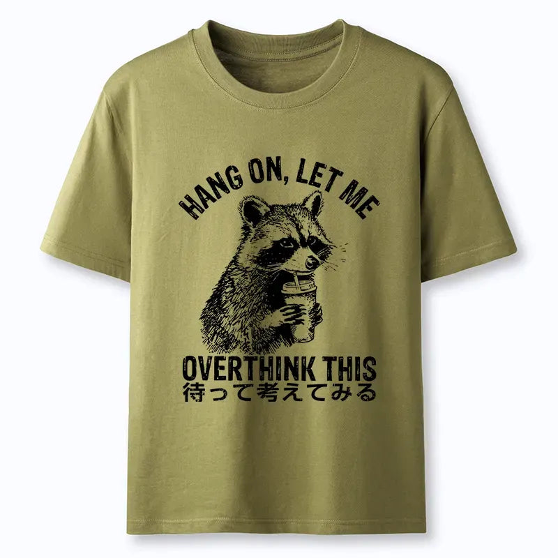 Japanese Raccoon T-Shirt for Daily Wear