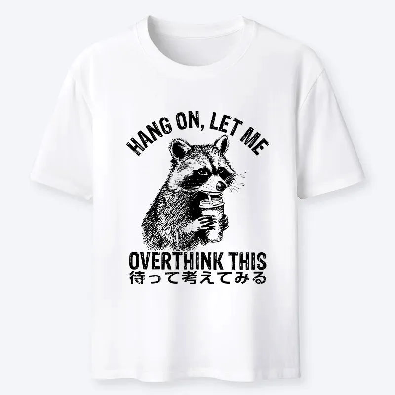 Kyoto-Lion Raccoon T-Shirt Free Shipping