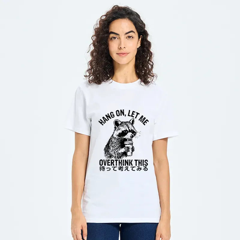 Kyoto-Lion Raccoon T-Shirt Free Shipping
