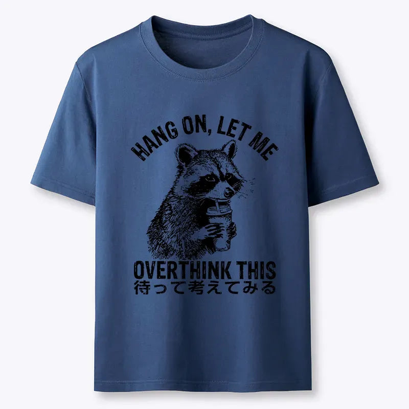Kyoto-Lion Raccoon T-Shirt Free Shipping