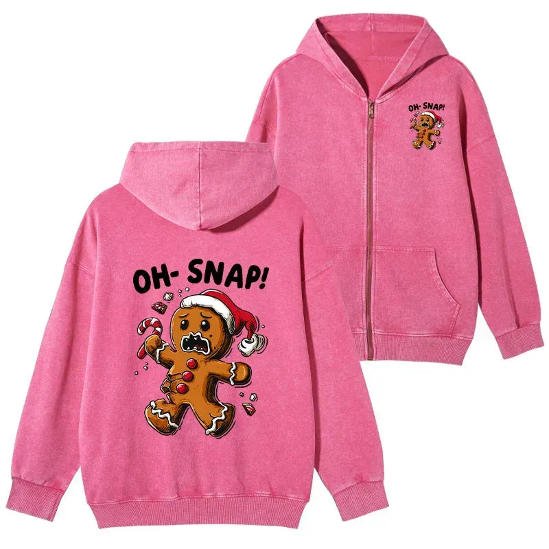 trendy unisex gingerbread hoodie