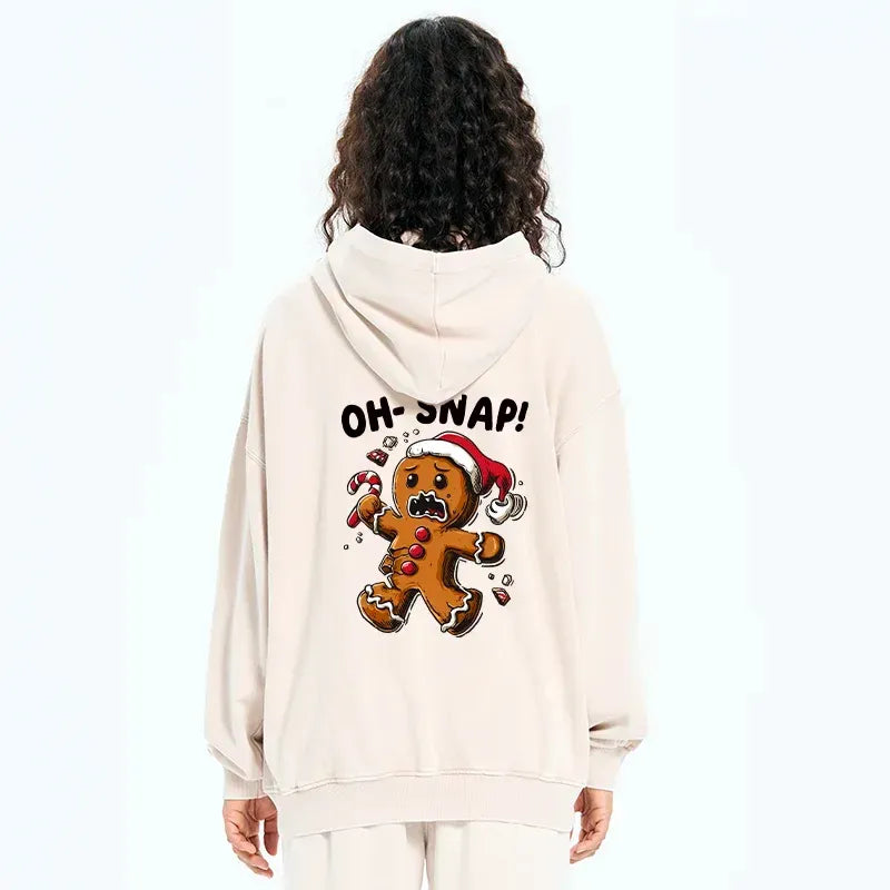 trendy unisex gingerbread hoodie