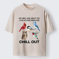 Japanese vintage washed t-shirt for daily wear