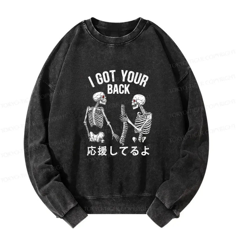 Washed Vintage Sweatshirt for Daily Wear