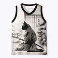 Ukiyo-e Cat Warrior Tank Top Best Seller