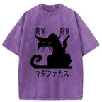 kyoto lion vintage cat t-shirt limited edition