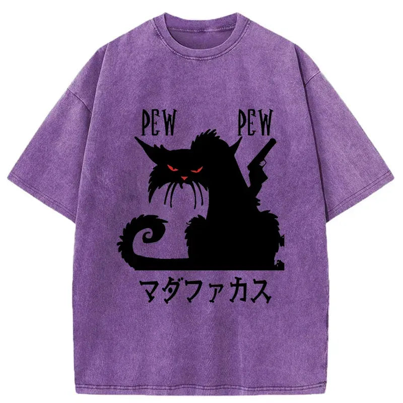 kyoto lion vintage cat t-shirt limited edition