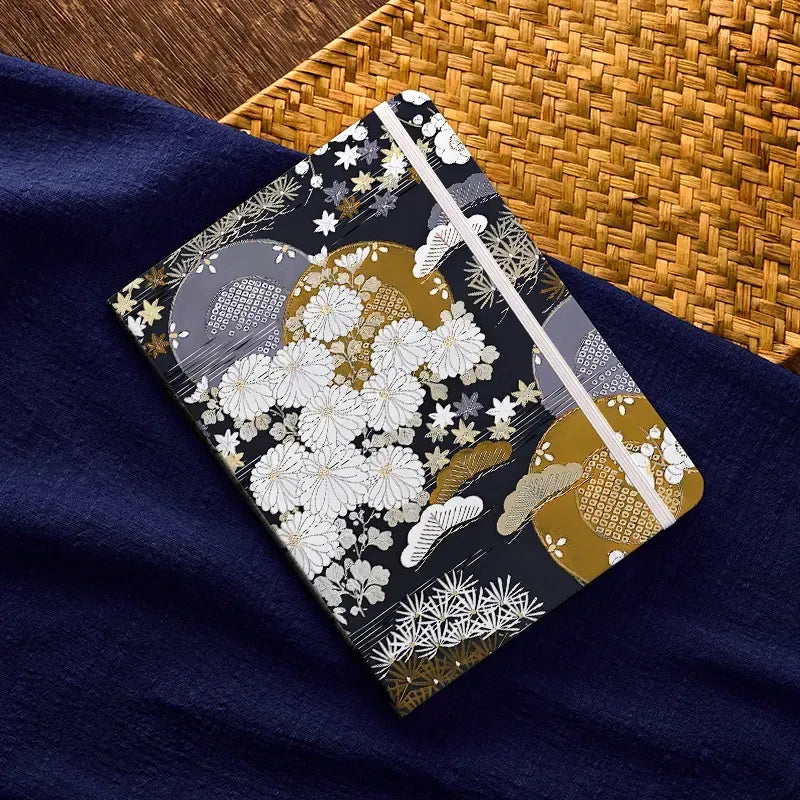 Kyoto-Lion Japanese Floral Collection Notebook