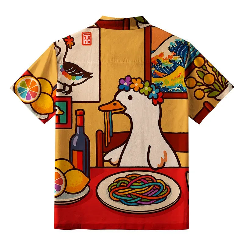 Funny Goose Shirt for Men Women