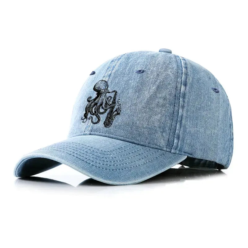 Octopus Saxophone Cap for Streetwear Daily