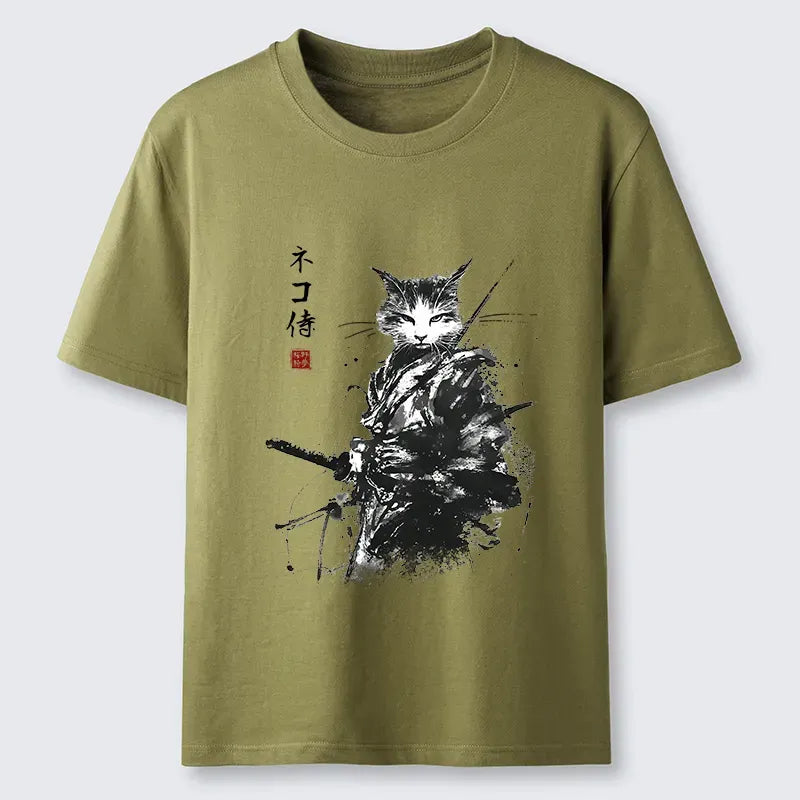 Kyoto-Lion Classic Unisex Cotton Shirt on Sale