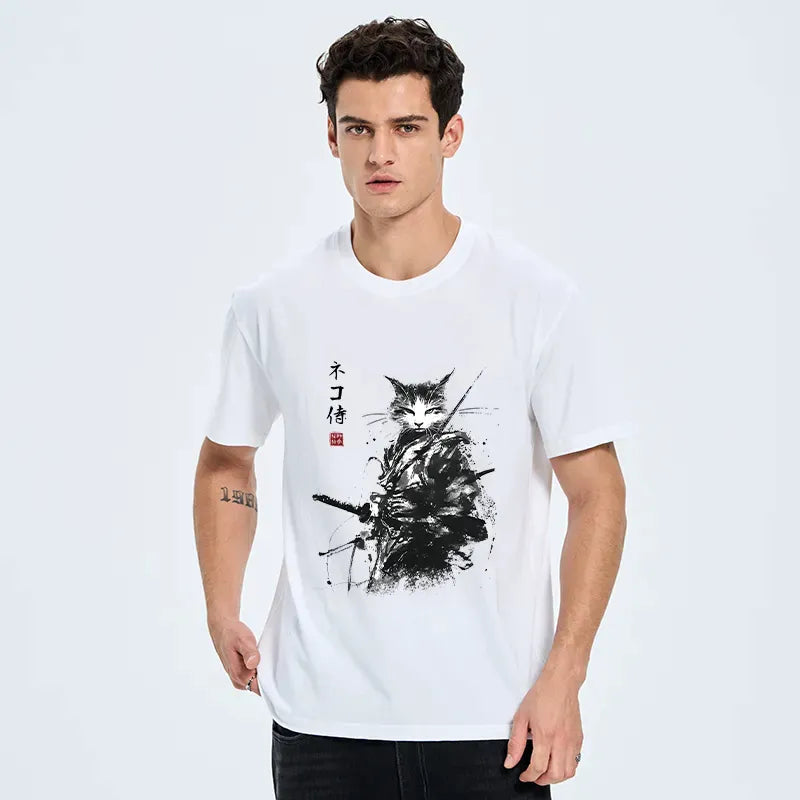 Kyoto-Lion Classic Unisex Cotton Shirt on Sale