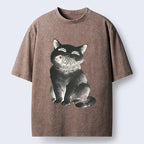 Japanese Black Cat T-Shirt