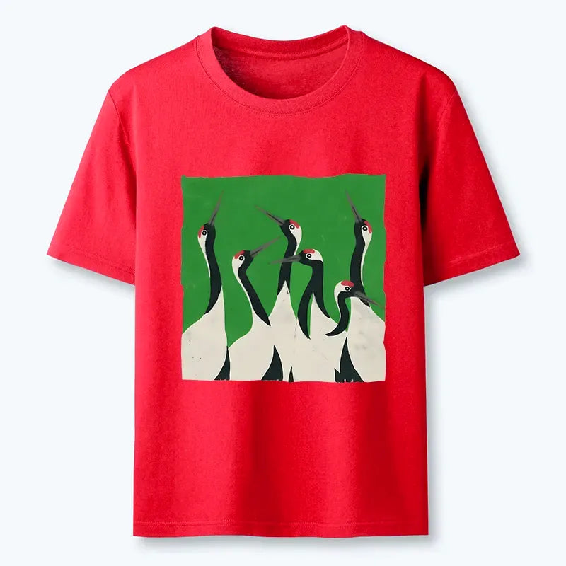 Kyoto-Lion Flock T-Shirt Gift for Him