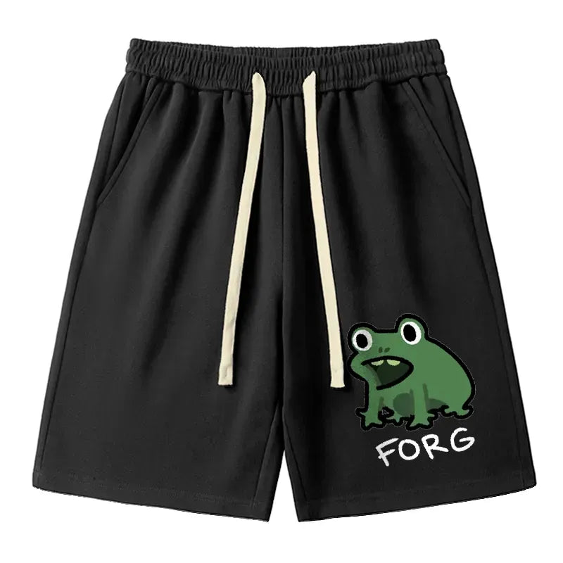 Kyoto lion retro shorts for vacation