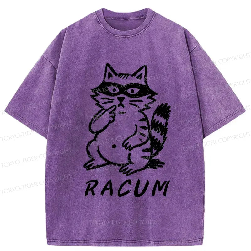Cunning Raccoon Unisex Tee with Free Shipping