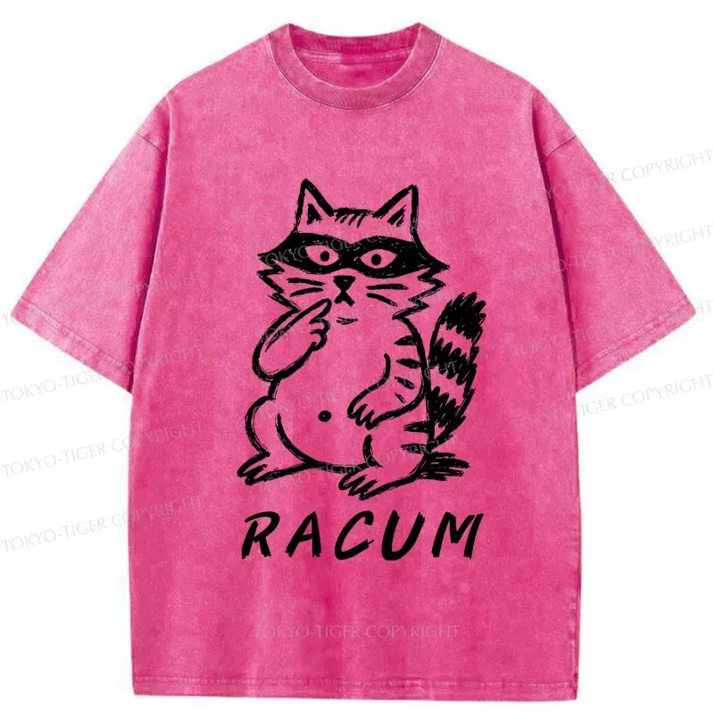 Cunning Raccoon Unisex Tee with Free Shipping