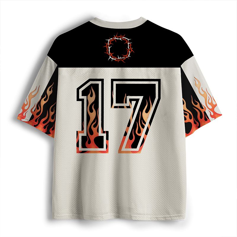 Kyoto Lion Mesh Jersey for Daily Wear