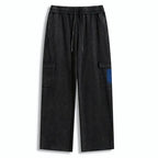 Japanese Washed Utility Sweatpants for Daily Wear