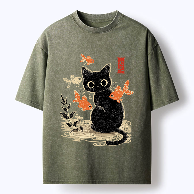 vintage style prosperity lion tee for summer