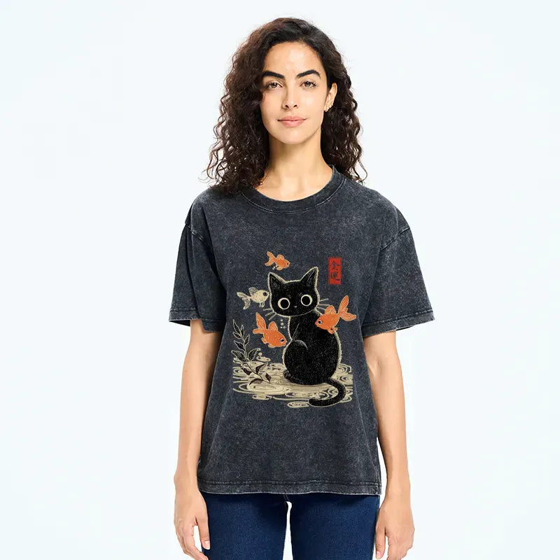 vintage style prosperity lion tee for summer