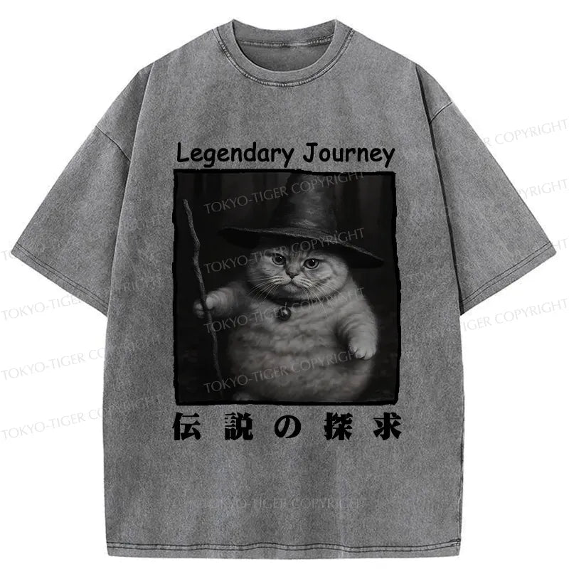 Ukiyo-e Cat T-Shirt Free Shipping