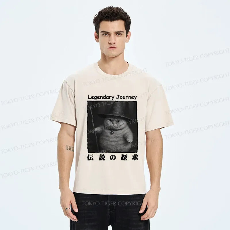 Ukiyo-e Cat T-Shirt Free Shipping