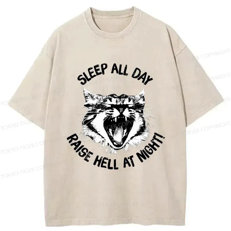Cat wreaking havoc t-shirt on sale
