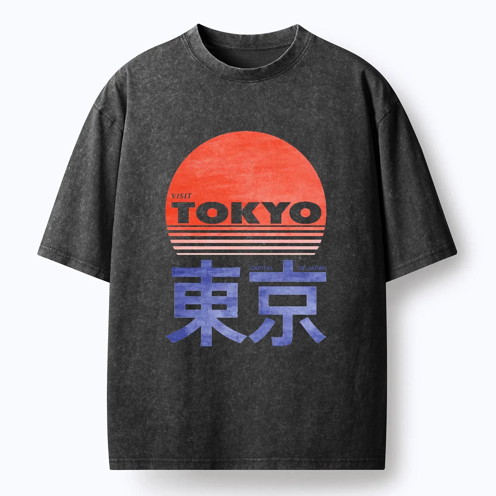 Kyoto-Lion City Of The Rising Sun Washed T-Shirt