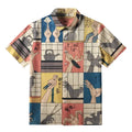 Trendy Kyoto-Lion Japanese Shirt for Street Style