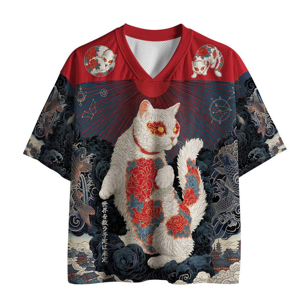 Kyoto-Lion Cats Save The World Mesh Jersey