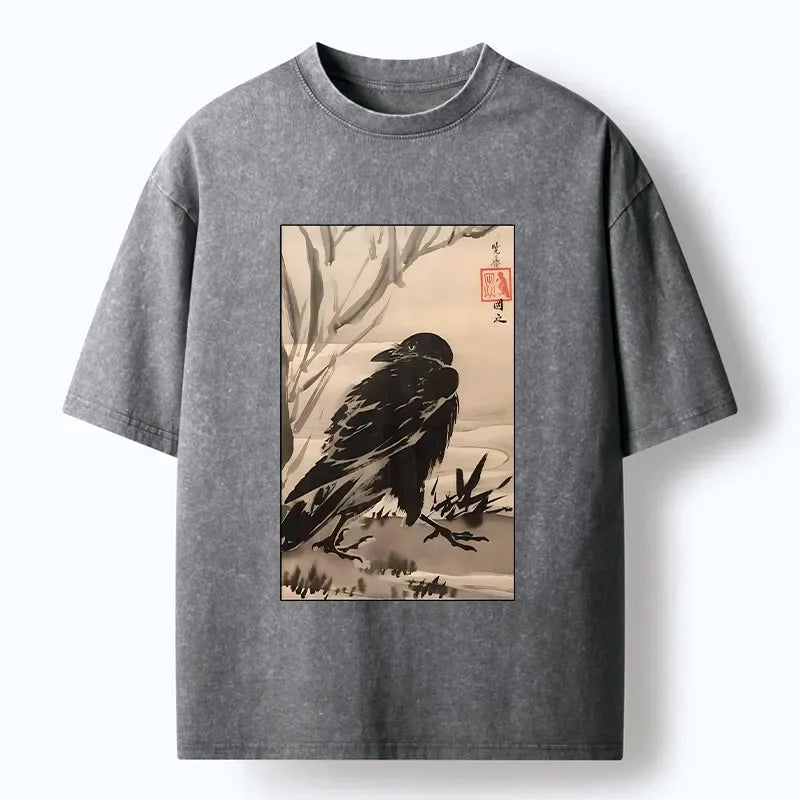 Oriental Nature Art T-Shirt Gift for Him