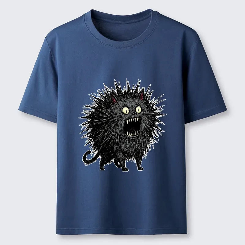 Kyoto-Lion Feral Cat Having A Total Meltdown Classic T-Shirt