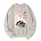 Kyoto-Lion Washed Sweatshirt On Sale