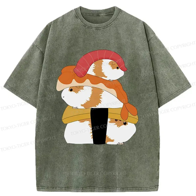 Japanese Sushi T-Shirt for Daily Wear