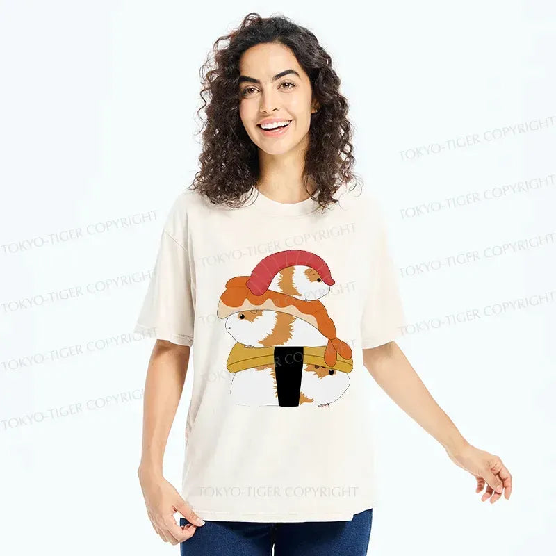 Japanese Sushi T-Shirt for Daily Wear