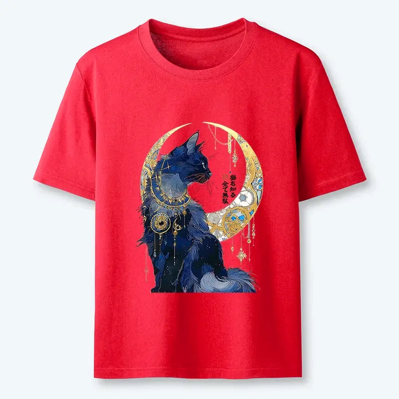 Kyoto lion nothing matters cat tee gift idea