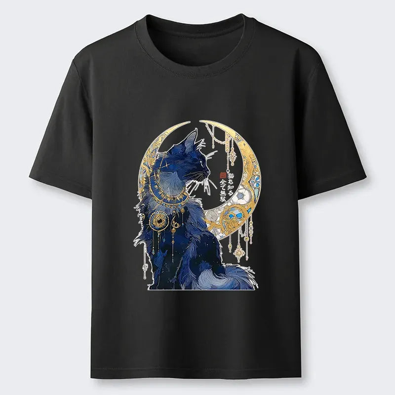 Kyoto lion nothing matters cat tee gift idea
