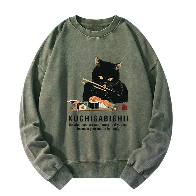 Bored cat sweatshirt streetwear gift idea