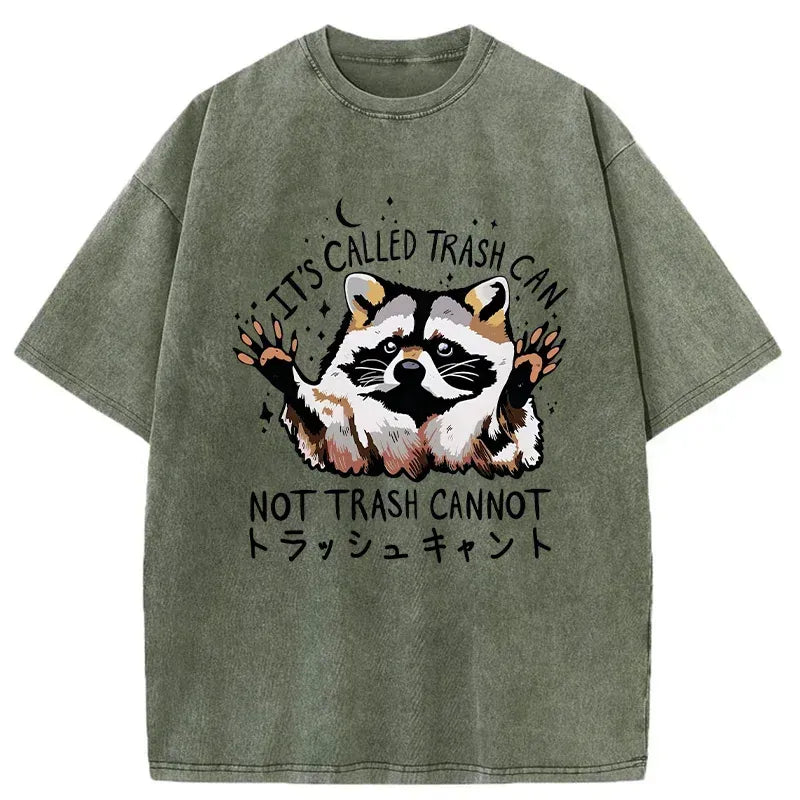 adorable raccoon t-shirt for streetwear