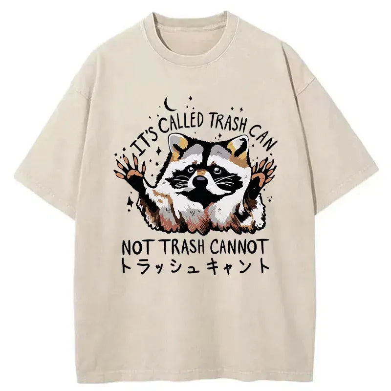 adorable raccoon t-shirt for streetwear
