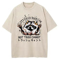adorable raccoon t-shirt for streetwear