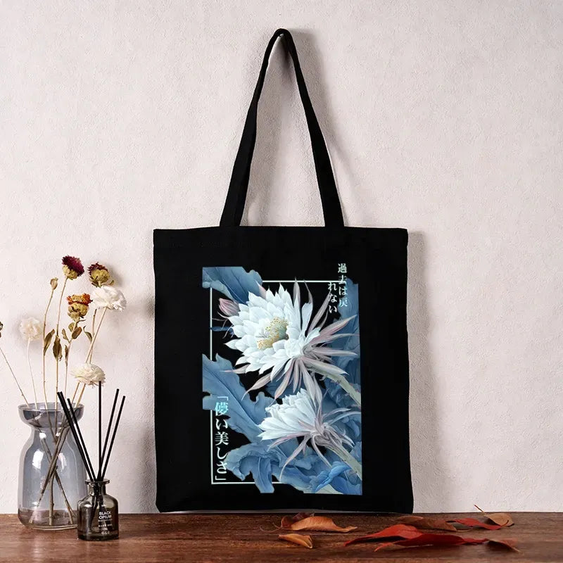 japanese vintage canvas tote bag best seller