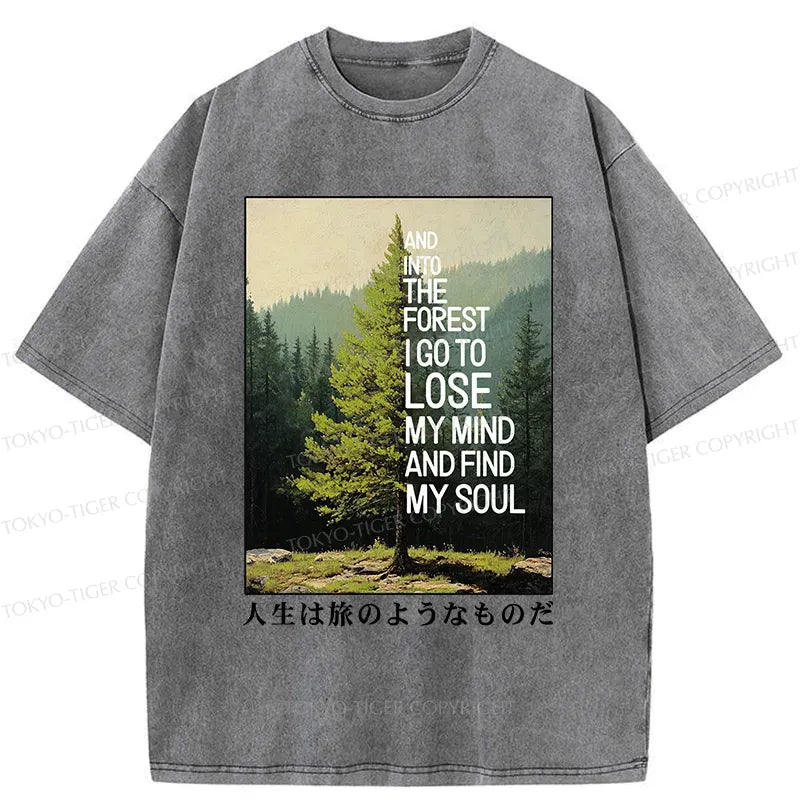trendy Japanese lion graphic tee for men