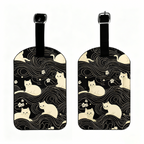 Kyoto-Lion Mysterious Cat Luggage Tag