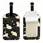 Kyoto-Lion Mysterious Cat Luggage Tag