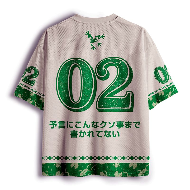 Weird Prophecy Mesh Jersey for Daily Wear